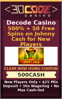 500% + 50 Free Spins on Johnny Cash for New Players