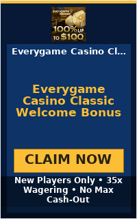 Everygame Casino Classic Welcome Bonus