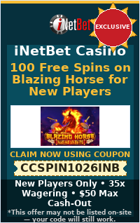 100 Free Spins on Blazing Horse for New Players
