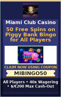 50 Free Spins on Piggy Bank Bingo for All Players