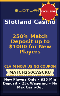 250% Match Deposit up to $1000 for New Players