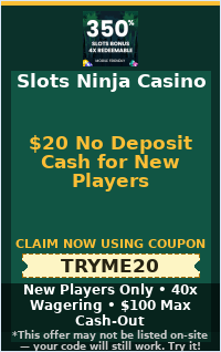 $20 No Deposit Cash for New Players