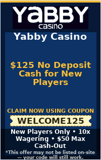 $125 No Deposit Cash for New Players