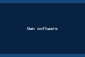 Own software logo